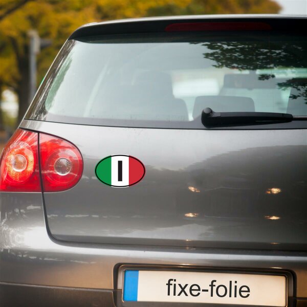 Autoaufkleber Flagge von Italien