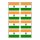 8 Stück Aufkleber Indien Flaggen Set | Sticker India Flag Autoaufkleber