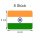 8 Stück Aufkleber Indien Flaggen Set | Sticker India Flag Autoaufkleber