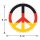 Peace Deutschland 8cm Rund