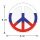 Peace Russland 8cm Rund